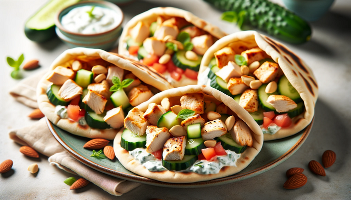 Mediterranean Chicken Pita