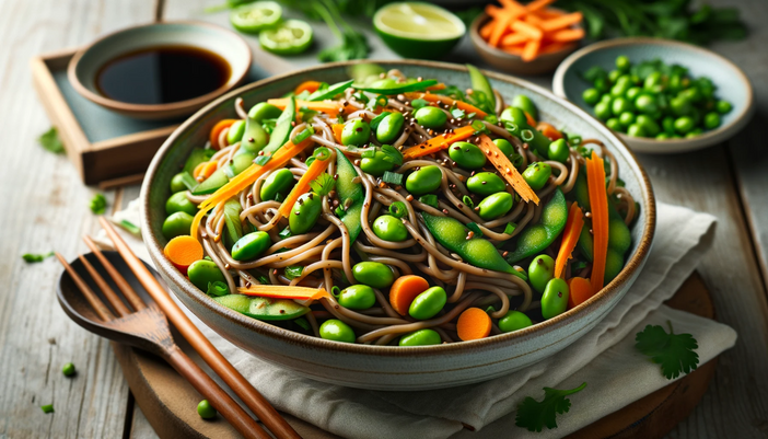 Edamame and Soba Noodle Salad