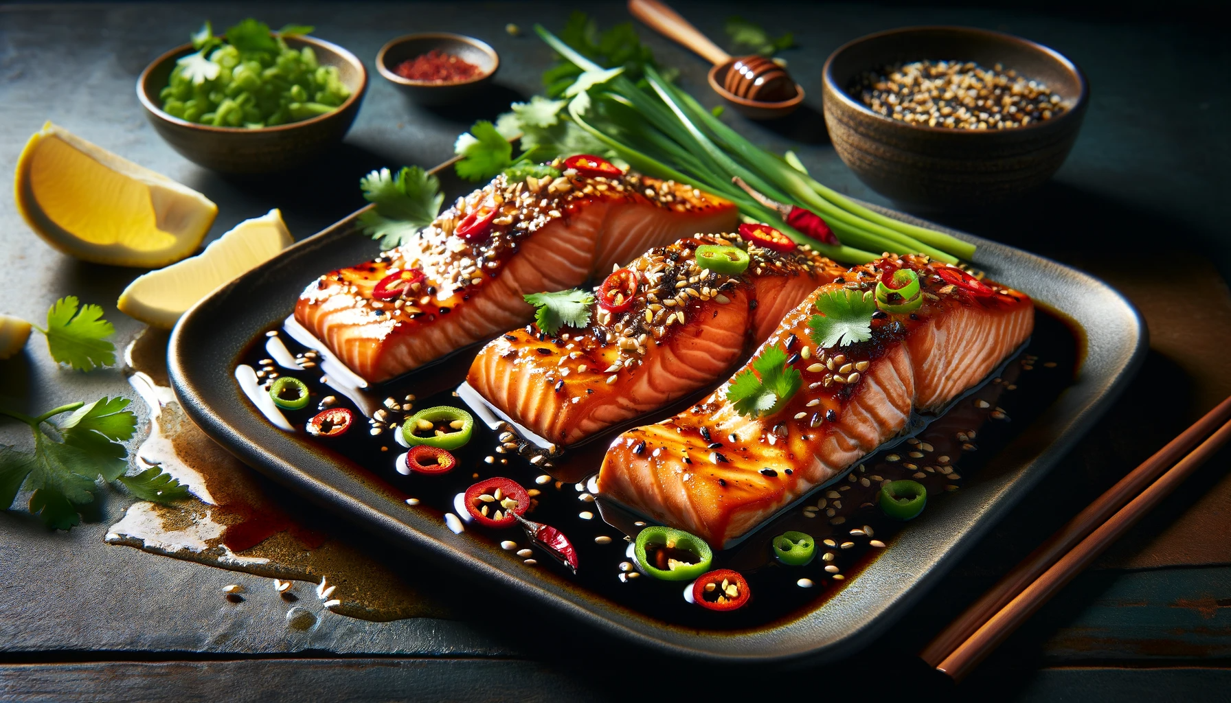 Asian Salmon Fillets