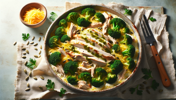 Baked Broccoli and Chicken