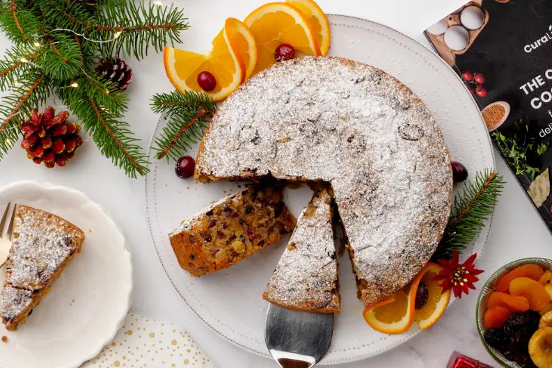 Healthy Christmas Fruit Cake